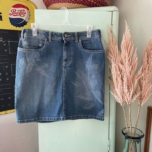 Life Is Good Denim Jean Skirt, Size 6
